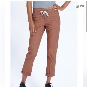 Vuori Ripstop Pants in Light Terracotta Size XS